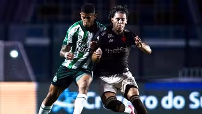 Juventude surpreende e Vasco chega à terceira derrota seguida