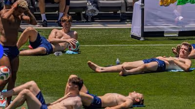 “Vikings” noruegueses sofrem com o calor da Copa do Mundo nos EUA