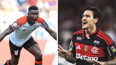 Viveros lidera a artilharia do Brasileirão, mas Pedro é favorito