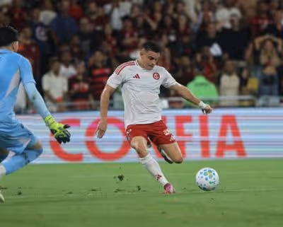 Inter sai na frente, mas cede empate para o Flamengo no Maracanã