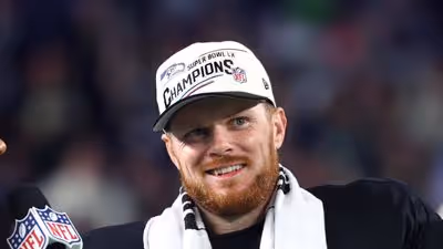 Sam Darnold Describes Moments After Seahawks' Super Bowl Victory