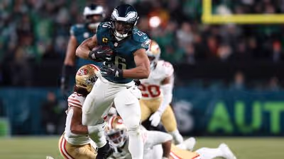 Saquon Barkley Responds to AJ Brown-Patriots Noise