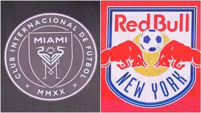 Inter Miami and Red Bull New York are only one point apart in the standings.