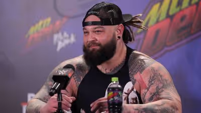 Bray Wyatt, following his final WWE match.