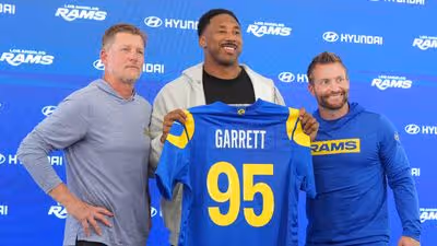 The Rams were already a Super Bowl favorite. Then they got Myles Garrett.