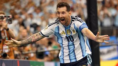 Lionel Messi has scored in all four of Argentina’s matches to date.