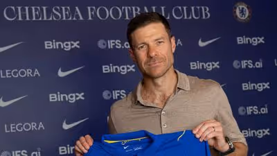 Xabi Alonso has started work.