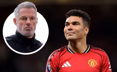 'Everyone says what they want on television - but it's normal, because I won two Champions League titles over his team' Casemiro claims 'bitterness' fuelled Jamie Carragher attack