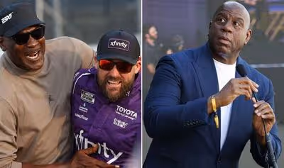 Magic Johnson's message to Michael Jordan speaks volumes about NASCAR after latest feat