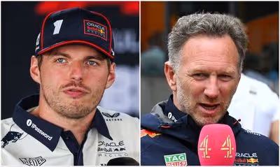 Max Verstappen and Red Bull owner snub Christian Horner's party