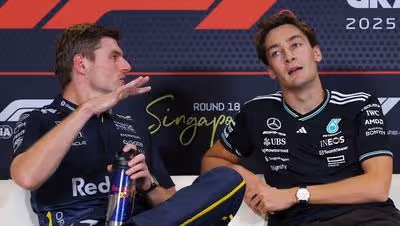 George Russell tells Max Verstappen he can't win if F1 champion joins Mercedes