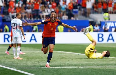 Soccer-Merino strike sends Spain past Belgium into World Cup semis