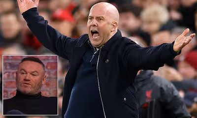 'A winning manager has an aura': Arne Slot hits back at Wayne Rooney's claims he lacks charisma needed to manage Liverpool