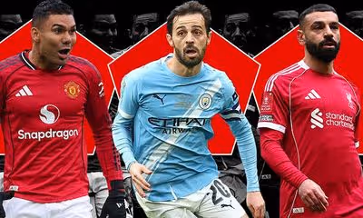 Who could YOUR club sign this summer? The stars who will be free agents after Bernardo Silva's Man City exit was confirmed - including three Man United players and European icons