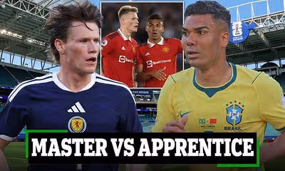 Scott McTominay vs Casemiro: Scotland talisman needs to show transformation from Man United cast-off to darling of Naples in crucial World Cup duel with Brazil veteran
