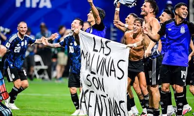 'When Messi and Co held that banner we thought... what the hell are they doing?' Falkland Islands Commonwealth Games chief hits out at Argentina's World Cup antics