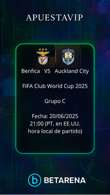 Benfica vs Auckland: ¿Cuántos goles marcará el gigante portugués?