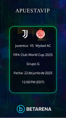 Juventus vs Wydad Pronóstico – Mundial de Clubes 22/06/2025