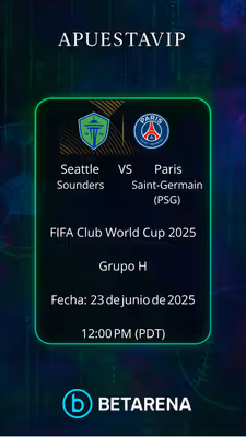 Seattle Sounders vs PSG Pronóstico – Mundial de Clubes 23/06/2025