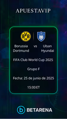 Dortmund vs Ulsan Pronóstico – Mundial de Clubes 25/06/2025