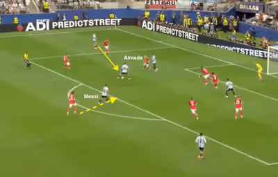 The art of the dummy in football and how Thiago Almada produced magic without touching the ball