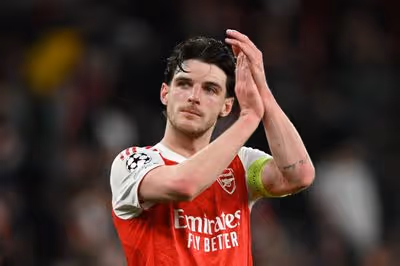Declan Rice chosen by Arsenal squad to captain side in last two games, says Mikel Arteta