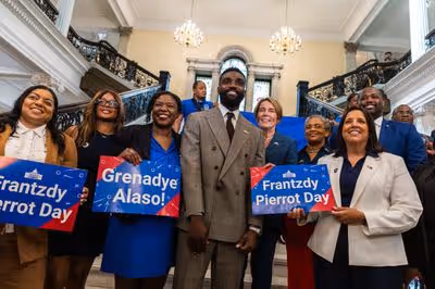 Haiti’s Frantzdy Pierrot grew up in Melrose. For him, the World Cup is a homecoming.