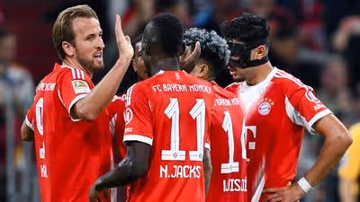 Manotazo incontestable del Bayern al Hamburgo