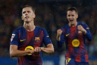 El Barça sonríe con la mejor versión de un espectacular Dani Olmo