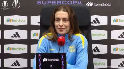 Alexia avisa antes de la final de la Supercopa: