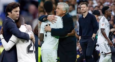Vinicius y sus entrenadores: Solari lo descubrió, Ancelotti lo cuidó y Xabi Alonso le lanza un órdago