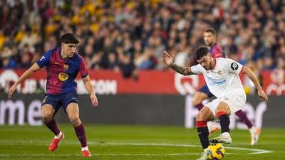 Sevilla-Barcelona, en directo: Almeyda y Nervión sueñan con romper el maleficio del Sevilla ante el Barça