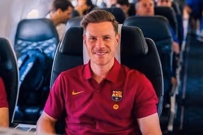 Ter Stegen abandona la concentración del Barça en St. George's Park para viajar a Ámsterdam