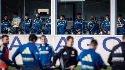 El Real Zaragoza vuelve al trabajo con el sabor de la victoria y sin novedades en la enfermería