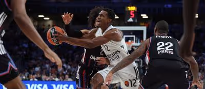 95-90: El Real Madrid gana una vibrante batalla ofensiva al París Basketball