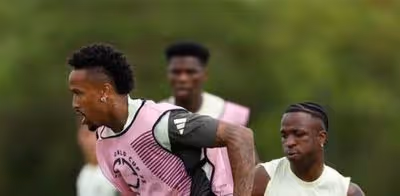 El Madrid entrena antes de poner rumbo a Charlotte
