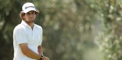Ángel Ayora, líder del Abierto de Italia a mitad de torneo