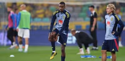 2-0: Isak reaparece en la derrota de Suecia ante Kosovo