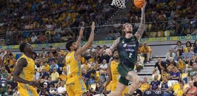 81-72: El Unicaja rompe el maleficio del Gran Canaria Arena