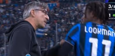 Lío en el Atalanta: ¡Lookman se encara con su entrenador y casi llegan a las manos!