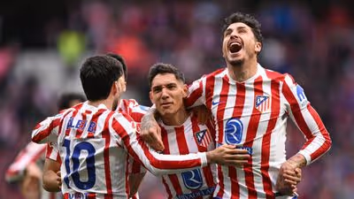 Simeone, Musso y Molina están nominados a los premios de marzo de LaLiga