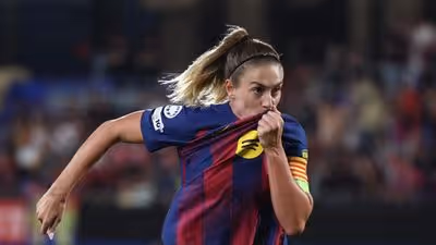Alexia Putellas, titular en su partido 500 con el Barça