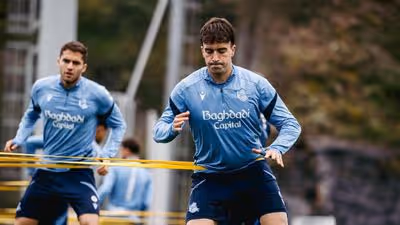 La Real Sociedad vuelve al trabajo con Beitia y Aguirre en dinámica del primer equipo