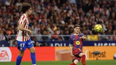 Casi un año sin ver a Gavi por la Champions