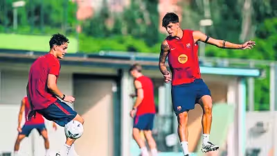El Barça mantiene la intensidad con una sesión antes del primer test de pretemporada