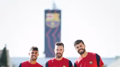 El Barça de fútbol sala repite capitanes
