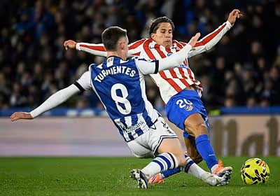 Alineación confirmada del Atlético de Madrid y la Real Sociedad en el partido de la final de la Copa del Rey
