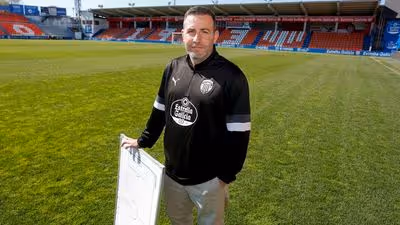 Álex Ortiz, entrenador del Lugo: «No podemos estar pensando en el ayer, queda poco tiempo y la liga no da respiro»