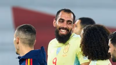 Borja Iglesias, tras la clasificación de España para el Mundial: «Me siento afortunado de haber sido parte del proceso»