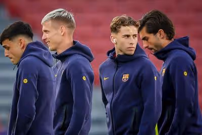 La alineación del Barça ante el Atlético: Olmo será interior, cae Fermín, y entra Lewandowski